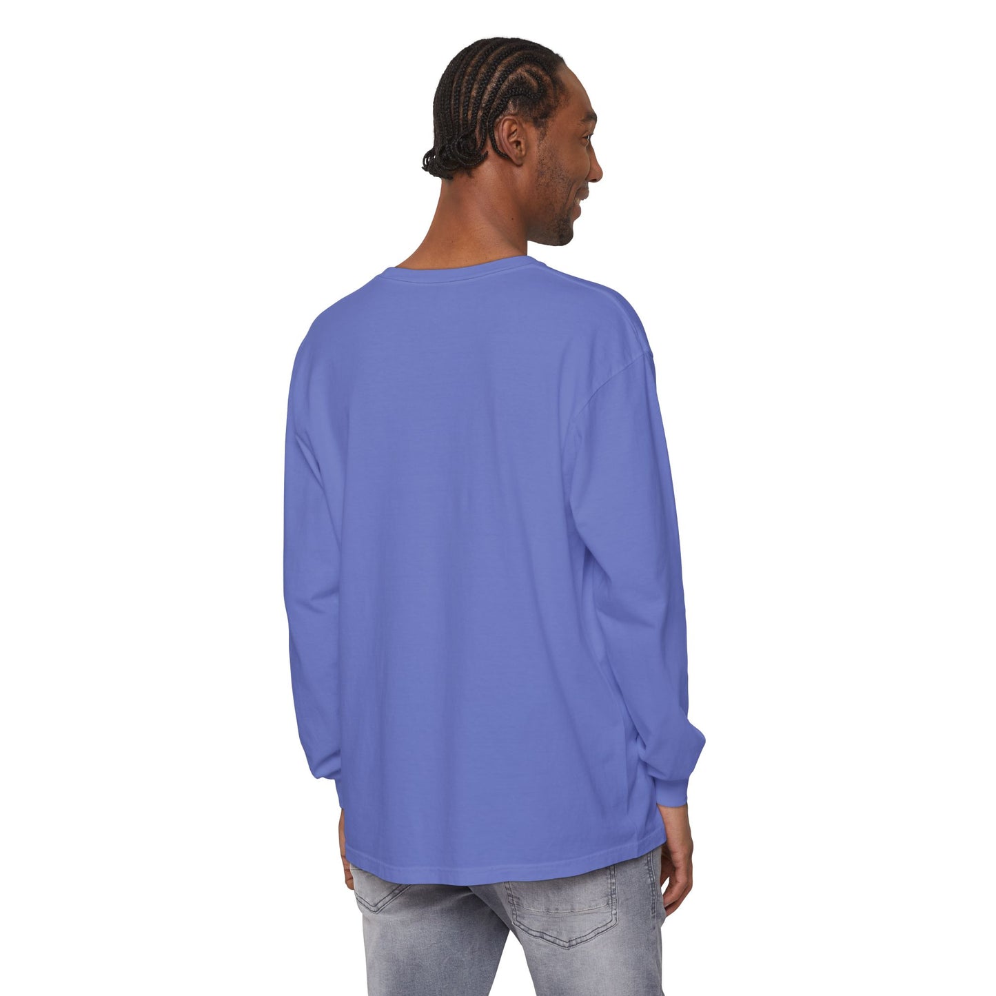 Big Dave Eats Long Sleeve T-Shirt - Casual Unisex Tee for Food Lovers