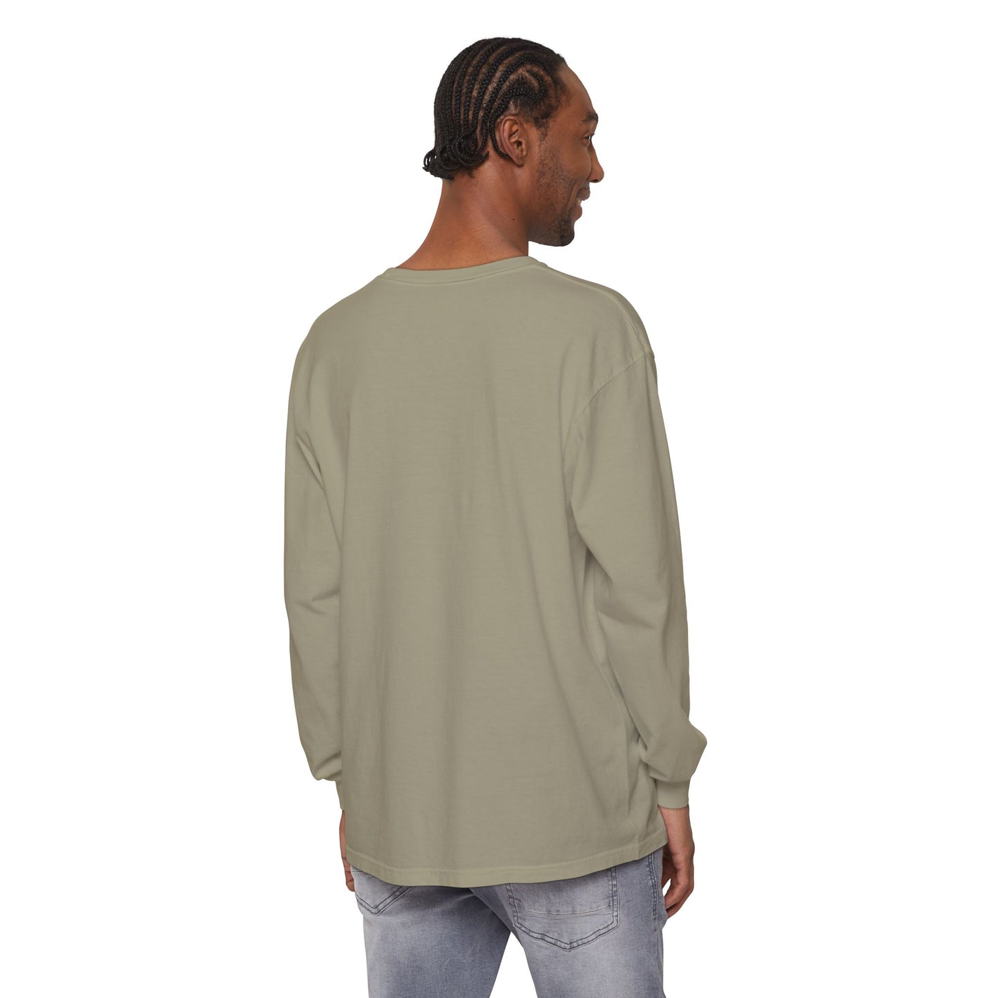 Big Dave Eats Long Sleeve T-Shirt - Casual Unisex Tee for Food Lovers