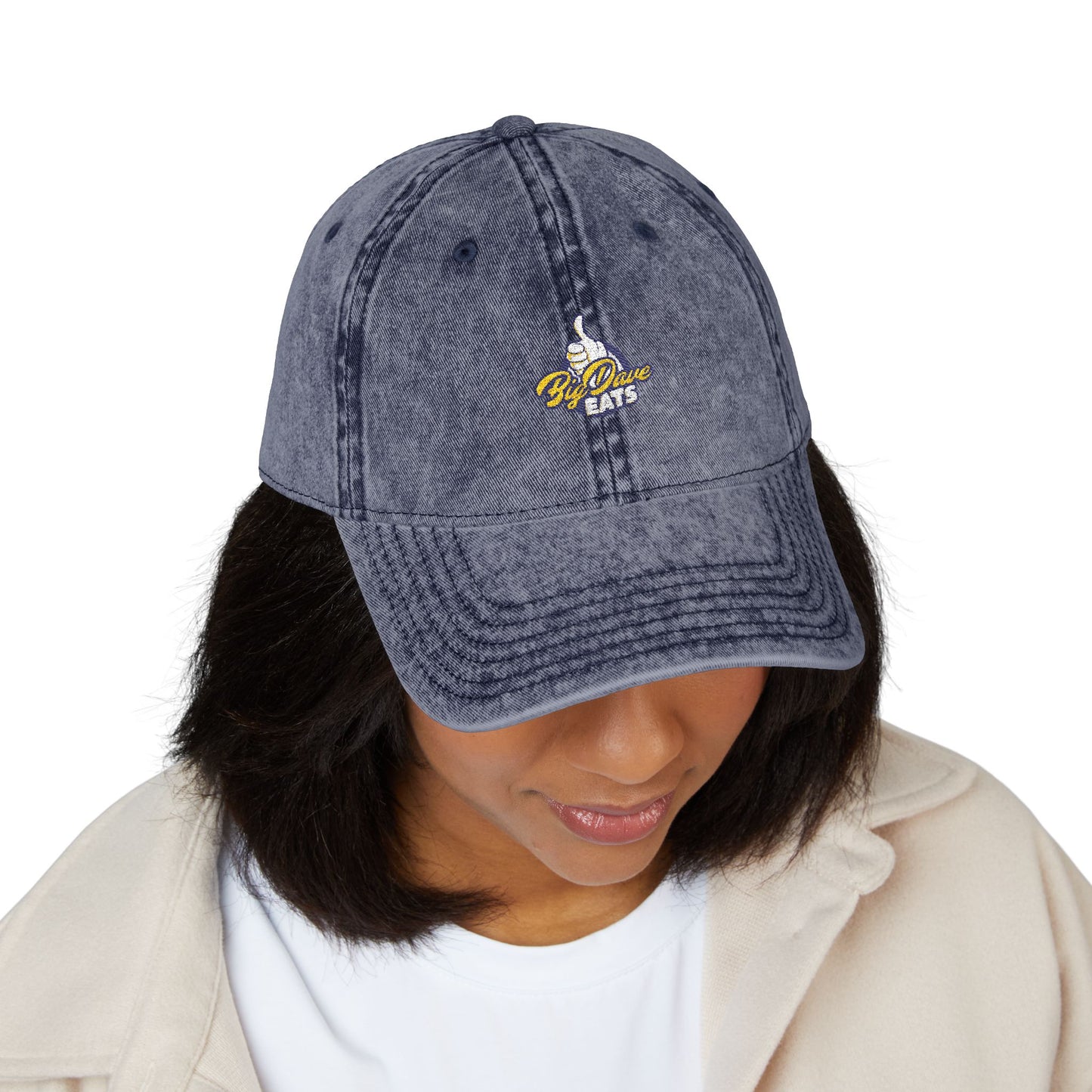 Vintage Embroidered Cap, Retro Cotton Hat, Casual Wear Accessory, Unisex Gift for Outdoors, Baseball Events, Summer Fashion