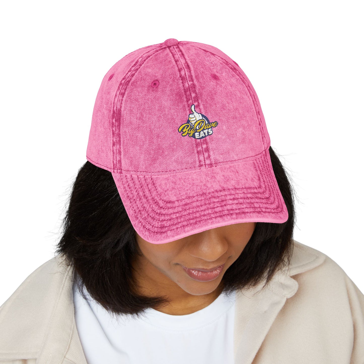 Vintage Embroidered Cap, Retro Cotton Hat, Casual Wear Accessory, Unisex Gift for Outdoors, Baseball Events, Summer Fashion