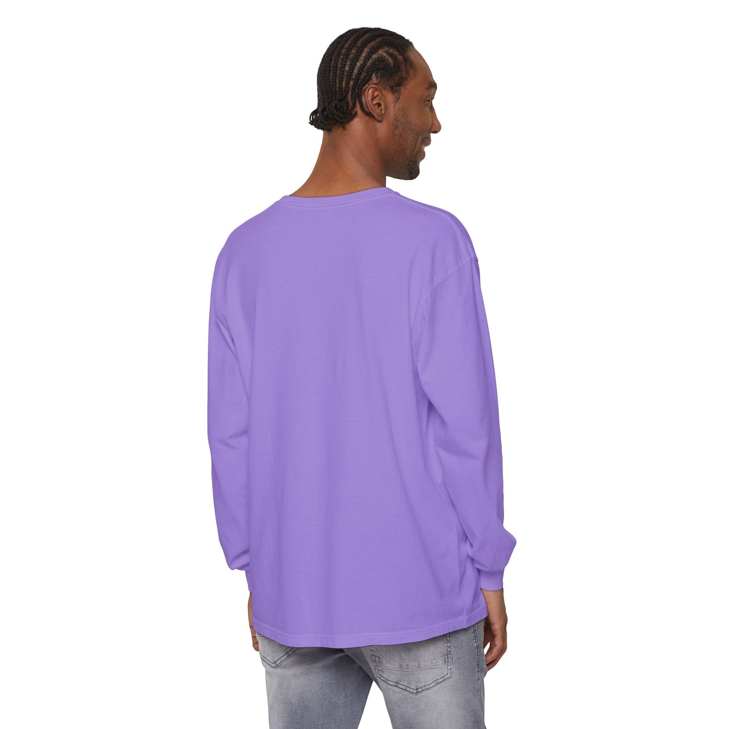 Big Dave Eats Long Sleeve T-Shirt - Casual Unisex Tee for Food Lovers