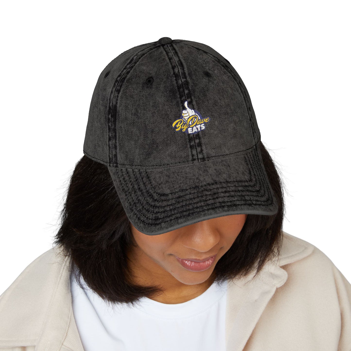 Vintage Embroidered Cap, Retro Cotton Hat, Casual Wear Accessory, Unisex Gift for Outdoors, Baseball Events, Summer Fashion