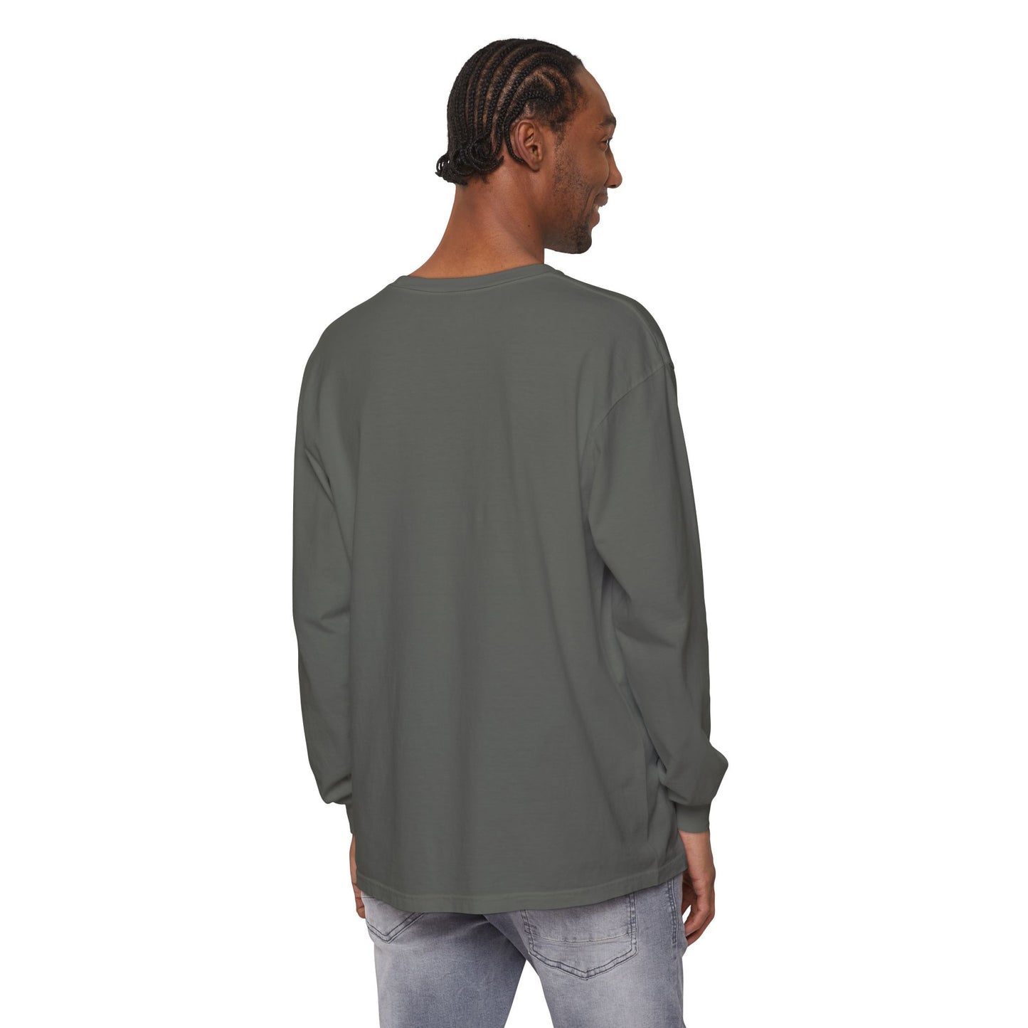 Big Dave Eats Long Sleeve T-Shirt - Casual Unisex Tee for Food Lovers
