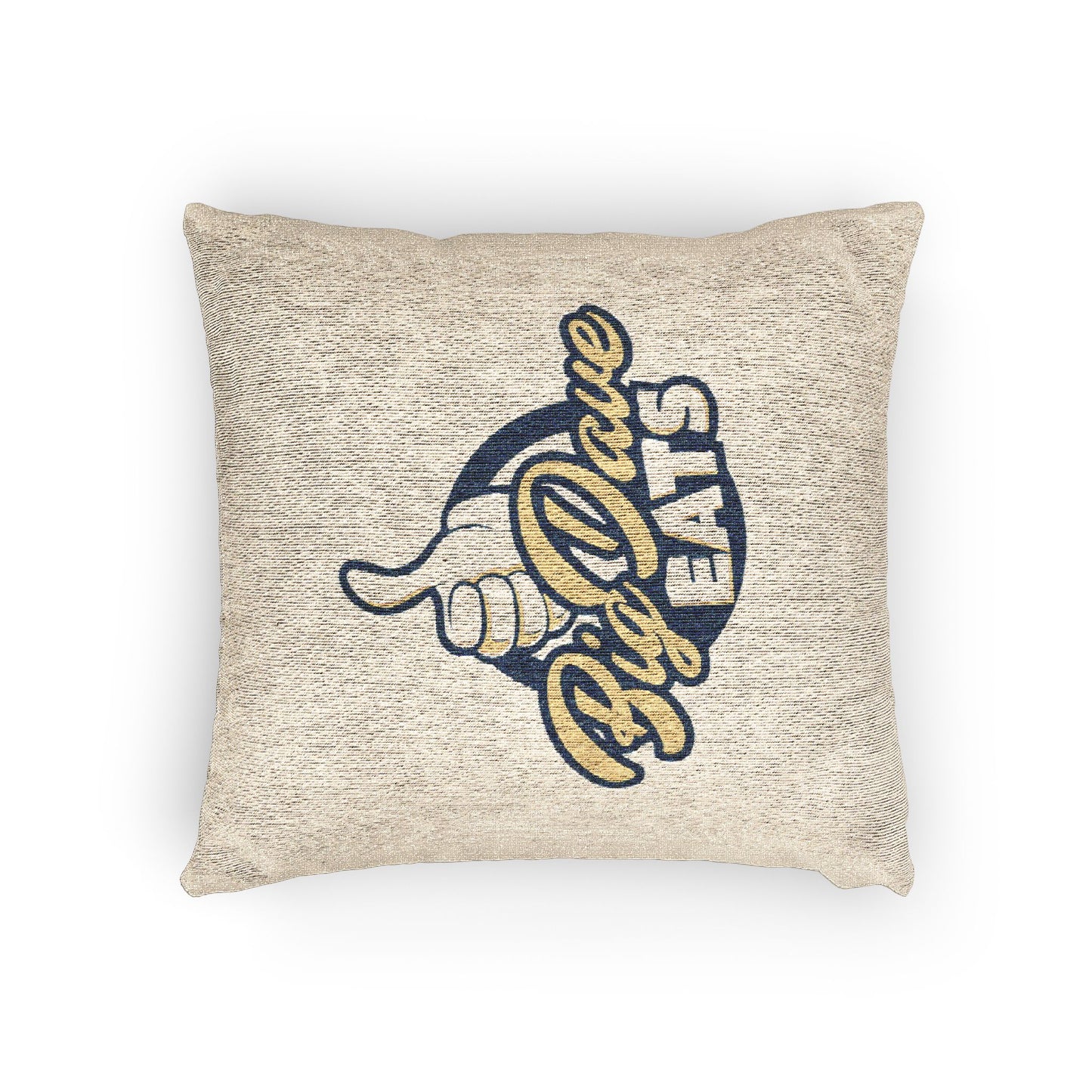 Big Dave Eats Woven Pillow, Cozy Home Decor, Funny Throw Pillows, Kitchen Accent, Gift for Food Lovers, Unique Couch Cushion