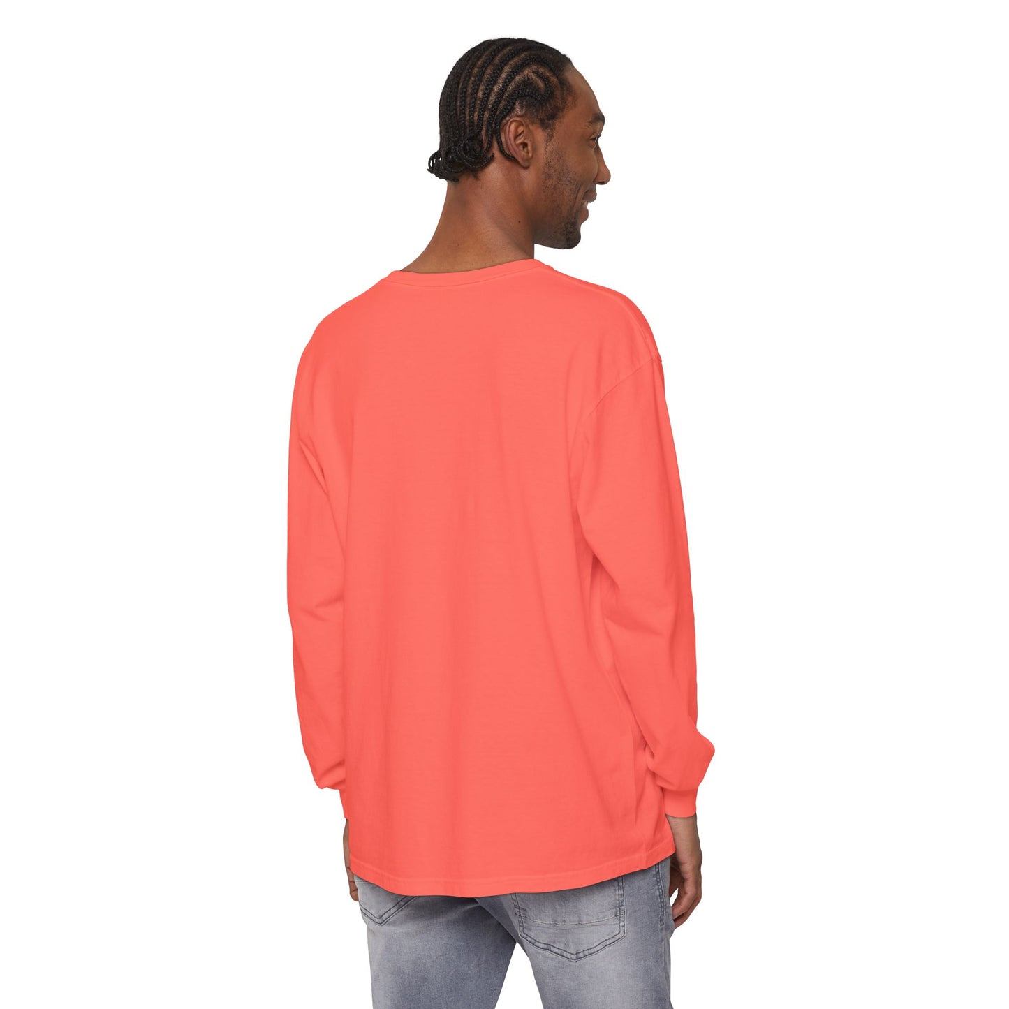 Big Dave Eats Long Sleeve T-Shirt - Casual Unisex Tee for Food Lovers
