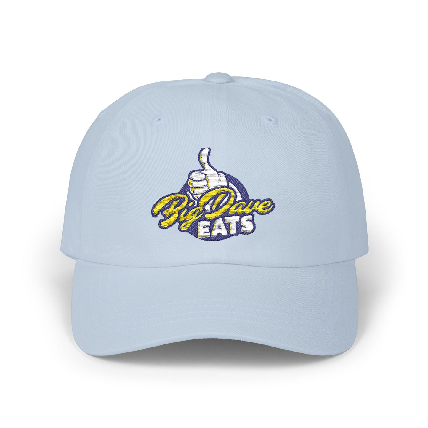 Big Dave Eats Classic Dad Cap - Casual Style for Foodies | 'Big Dave Eats' Embroidery