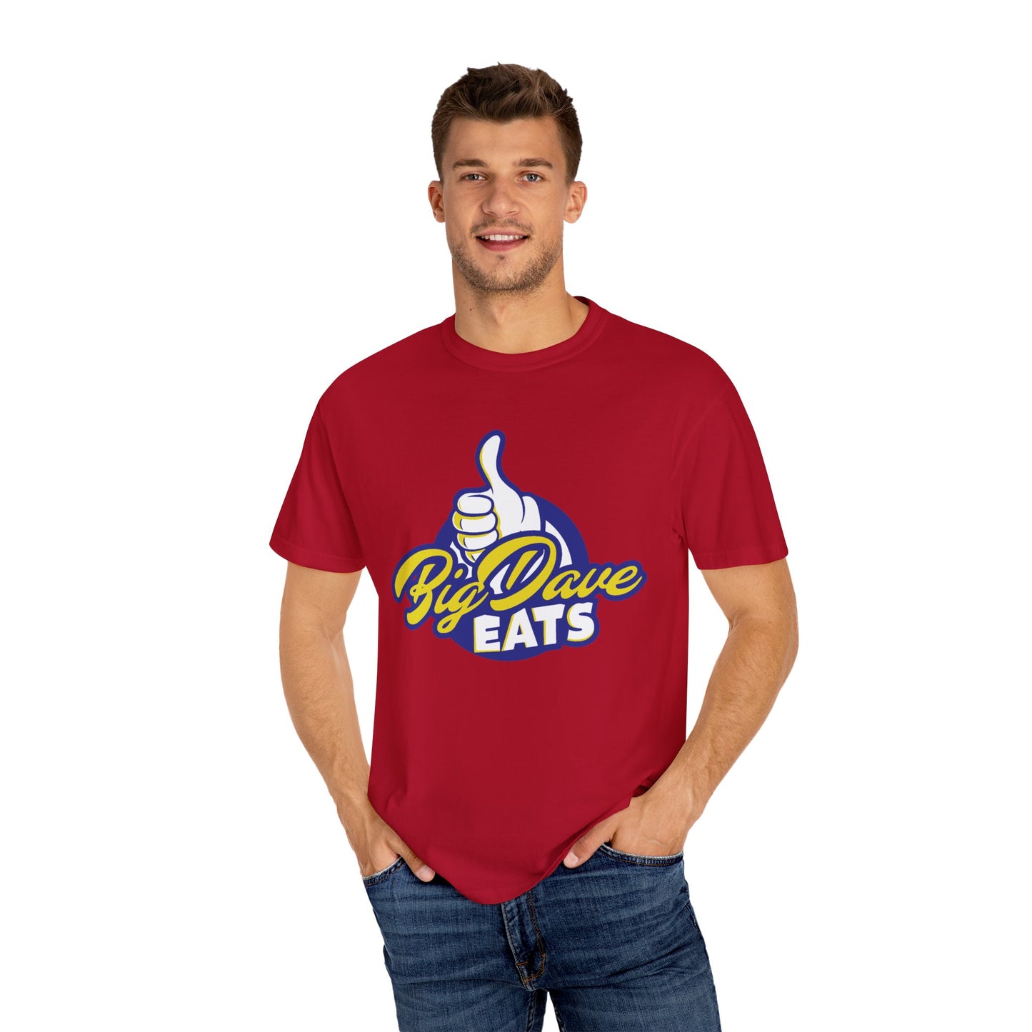 Big Dave Eats Unisex T-Shirt, Funny Foodie Tee, Gift for Chefs, Cooking Enthusiast Apparel, Casual Wear for Food Lovers