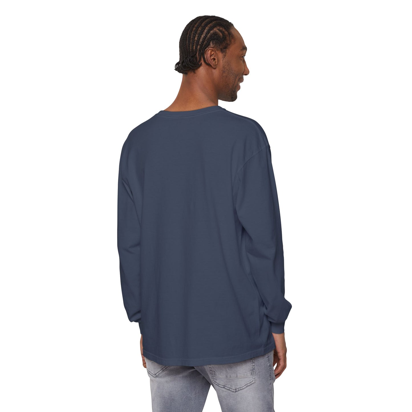 Big Dave Eats Long Sleeve T-Shirt - Casual Unisex Tee for Food Lovers