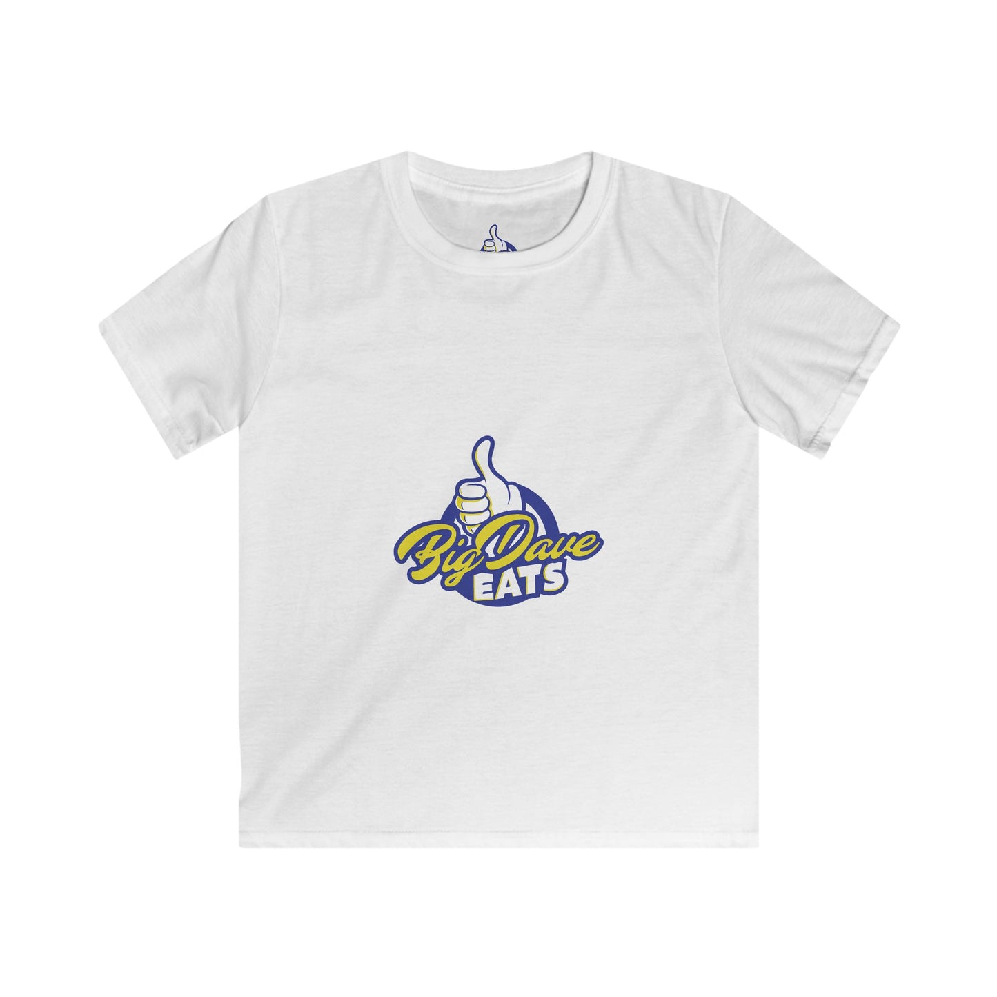 Kids Graphic Tee - Big Dave Eats, Youth Casual T-Shirt, Fun Kids Apparel, Birthday Gift for Boys, Summer Style Shirt, Cool Graphic Design