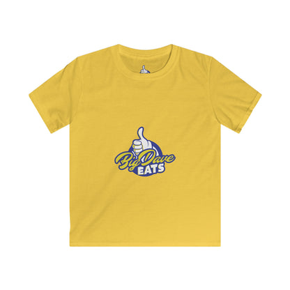 Kids Graphic Tee - Big Dave Eats, Youth Casual T-Shirt, Fun Kids Apparel, Birthday Gift for Boys, Summer Style Shirt, Cool Graphic Design