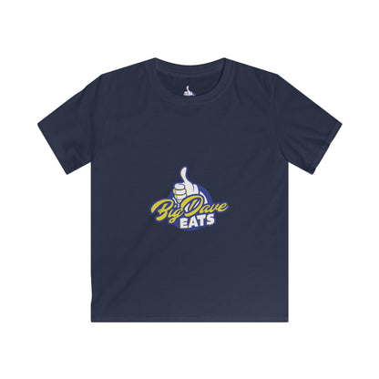 Kids Graphic Tee - Big Dave Eats, Youth Casual T-Shirt, Fun Kids Apparel, Birthday Gift for Boys, Summer Style Shirt, Cool Graphic Design