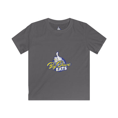 Kids Graphic Tee - Big Dave Eats, Youth Casual T-Shirt, Fun Kids Apparel, Birthday Gift for Boys, Summer Style Shirt, Cool Graphic Design