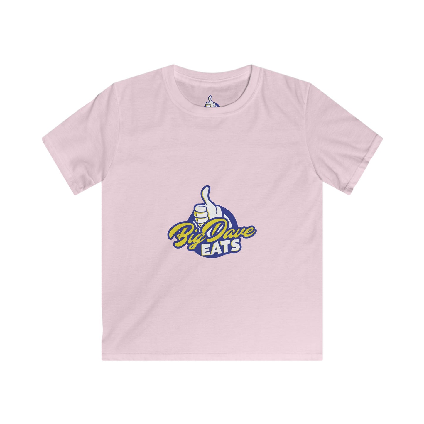 Kids Graphic Tee - Big Dave Eats, Youth Casual T-Shirt, Fun Kids Apparel, Birthday Gift for Boys, Summer Style Shirt, Cool Graphic Design