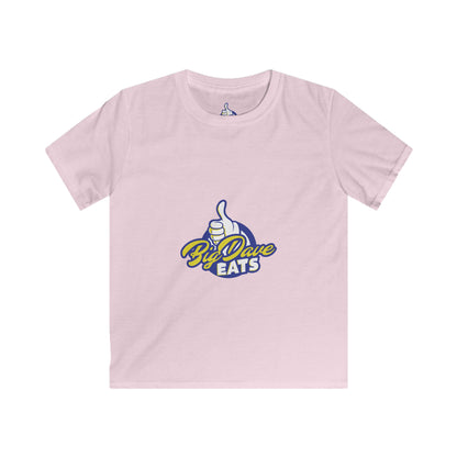 Kids Graphic Tee - Big Dave Eats, Youth Casual T-Shirt, Fun Kids Apparel, Birthday Gift for Boys, Summer Style Shirt, Cool Graphic Design