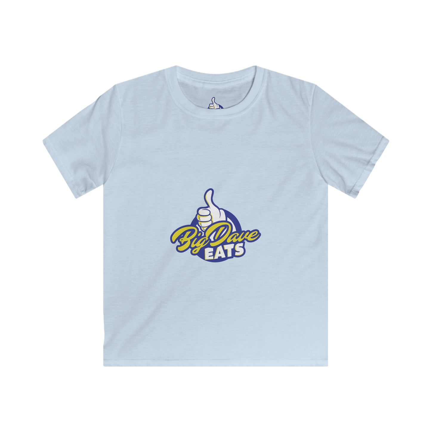 Kids Graphic Tee - Big Dave Eats, Youth Casual T-Shirt, Fun Kids Apparel, Birthday Gift for Boys, Summer Style Shirt, Cool Graphic Design