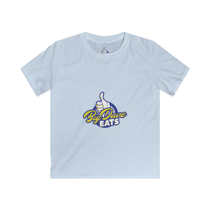 Kids Graphic Tee - Big Dave Eats, Youth Casual T-Shirt, Fun Kids Apparel, Birthday Gift for Boys, Summer Style Shirt, Cool Graphic Design