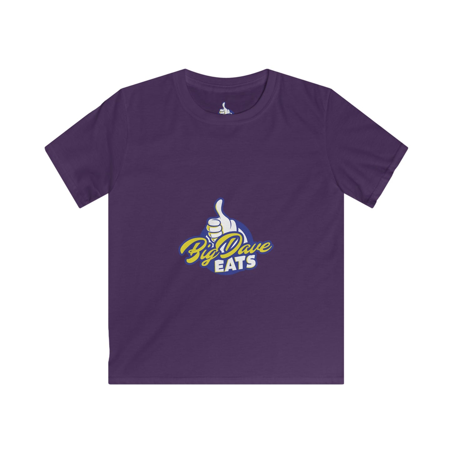 Kids Graphic Tee - Big Dave Eats, Youth Casual T-Shirt, Fun Kids Apparel, Birthday Gift for Boys, Summer Style Shirt, Cool Graphic Design