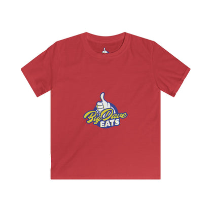Kids Graphic Tee - Big Dave Eats, Youth Casual T-Shirt, Fun Kids Apparel, Birthday Gift for Boys, Summer Style Shirt, Cool Graphic Design