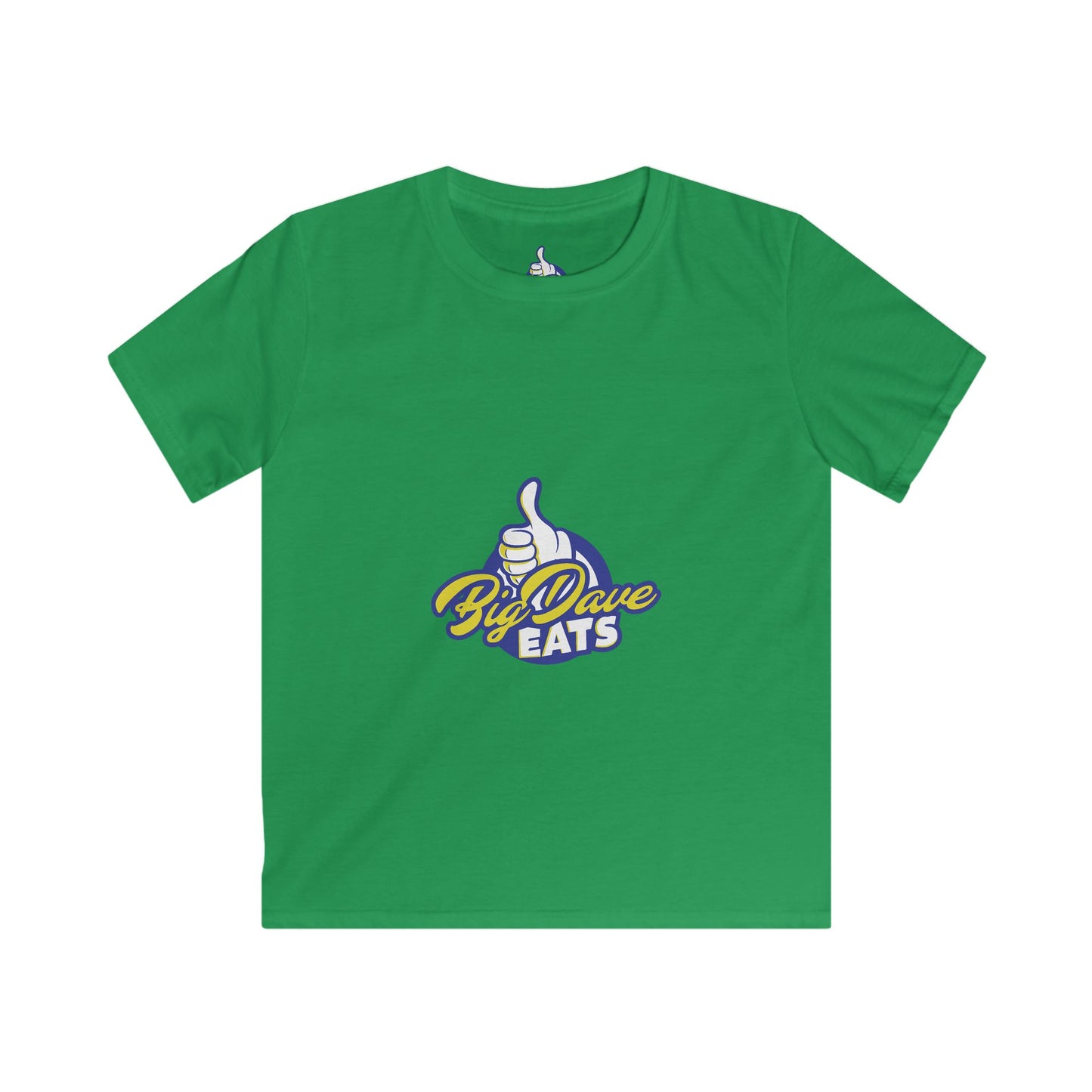 Kids Graphic Tee - Big Dave Eats, Youth Casual T-Shirt, Fun Kids Apparel, Birthday Gift for Boys, Summer Style Shirt, Cool Graphic Design