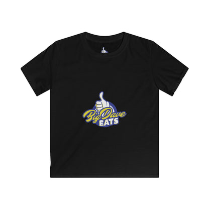 Kids Graphic Tee - Big Dave Eats, Youth Casual T-Shirt, Fun Kids Apparel, Birthday Gift for Boys, Summer Style Shirt, Cool Graphic Design