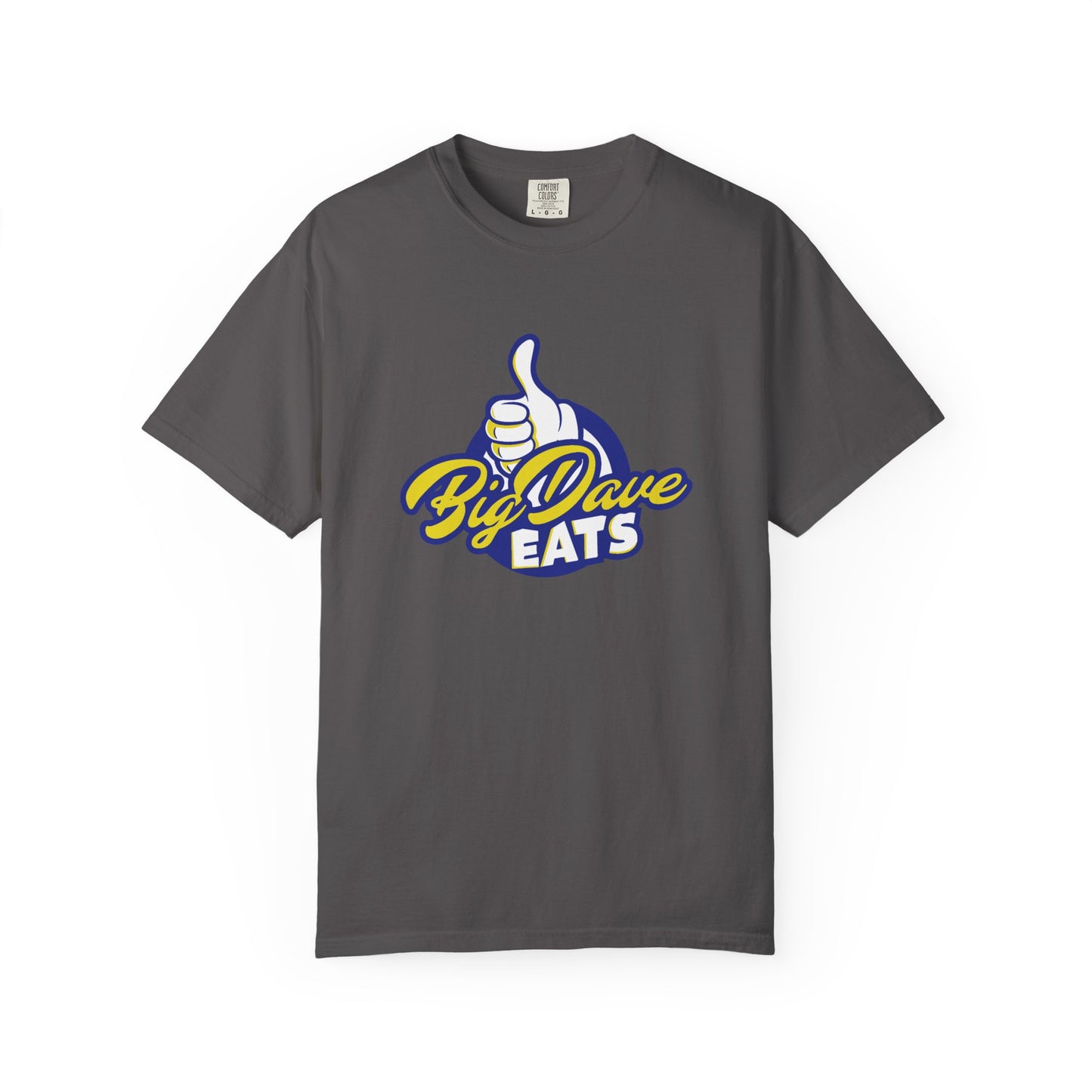 Casual T-Shirt for Food Lovers, By Dave Eats Tee, Unisex Graphic Shirt, Culinary Gift, Summer Outfit