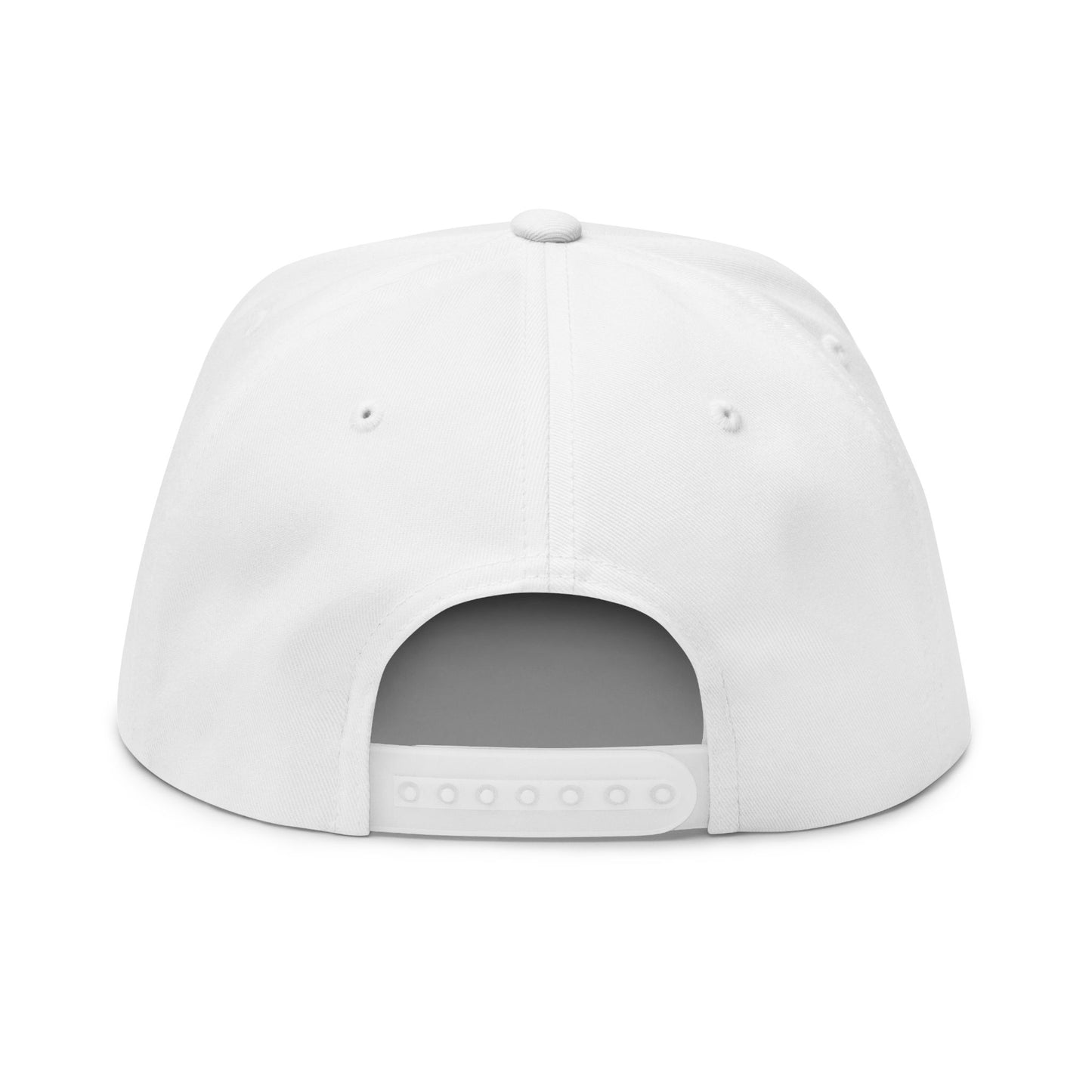 Flat Bill Cap with Embroidery - Big Dave Eats, Trendy Snapback Hat, Gift for Food Lovers, Casual Style, Summer Accessory, Custom Cap