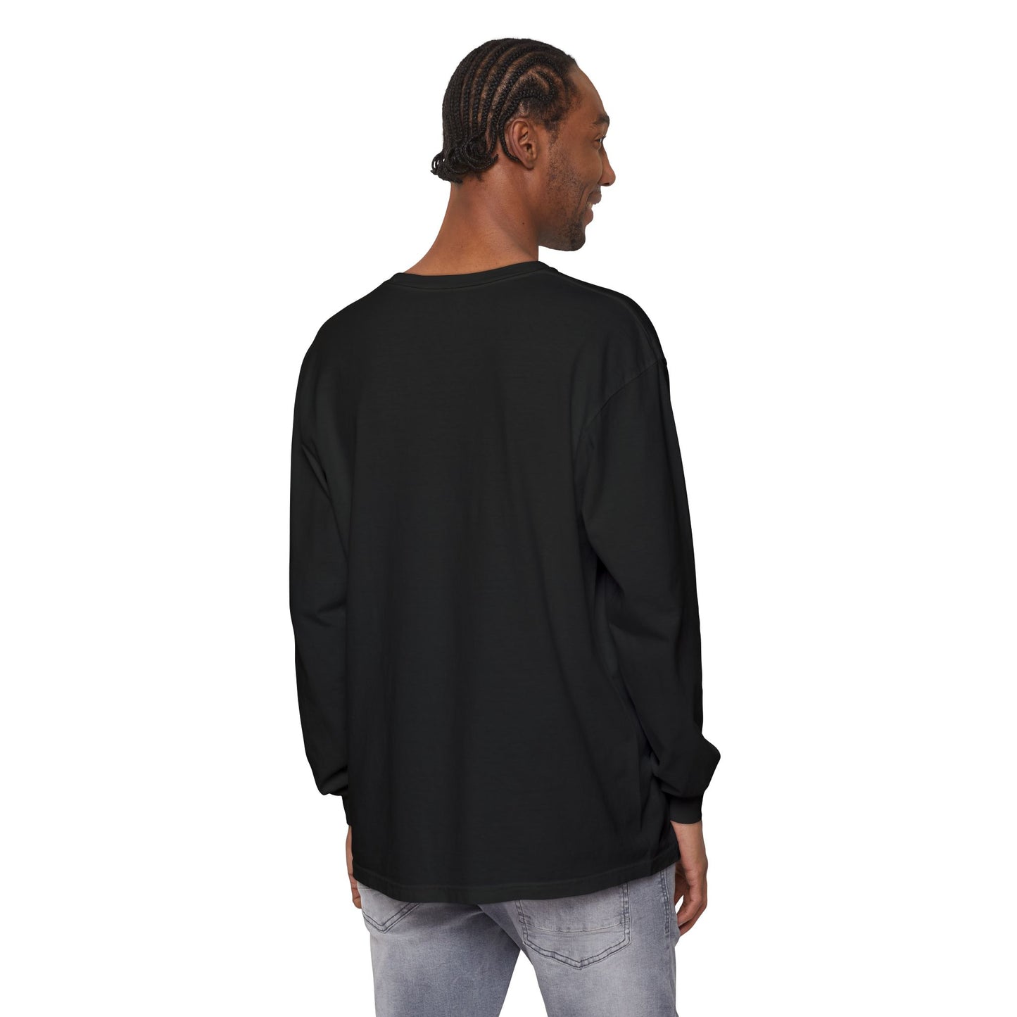 Big Dave Eats Long Sleeve T-Shirt - Casual Unisex Tee for Food Lovers