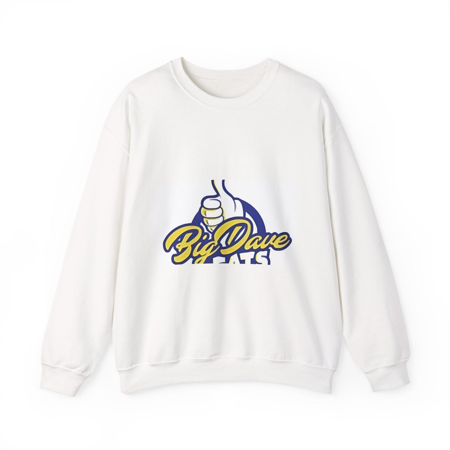 Big Dave Eats Sweatshirt, Unisex Crewneck, Foodie Apparel, Comfort Wear, Gift for Chefs, Casual Everyday Style