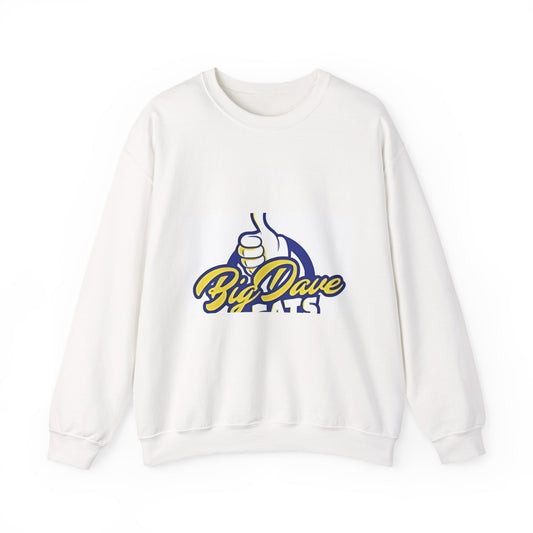 Big Dave Eats Sweatshirt, Unisex Crewneck, Foodie Apparel, Comfort Wear, Gift for Chefs, Casual Everyday Style