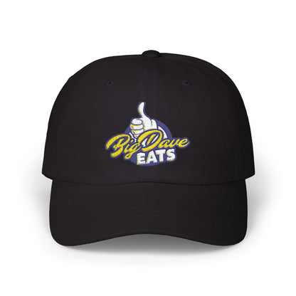 Big Dave Eats Classic Dad Cap - Casual Style for Foodies | 'Big Dave Eats' Embroidery