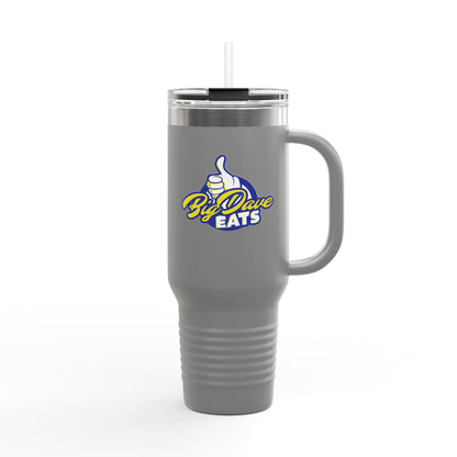 Insulated Travel Mug for On-the-Go, Perfect for Coffee Lovers, Big Dave Eats, Outdoor Adventures, Gifts for Adventurers, 40oz