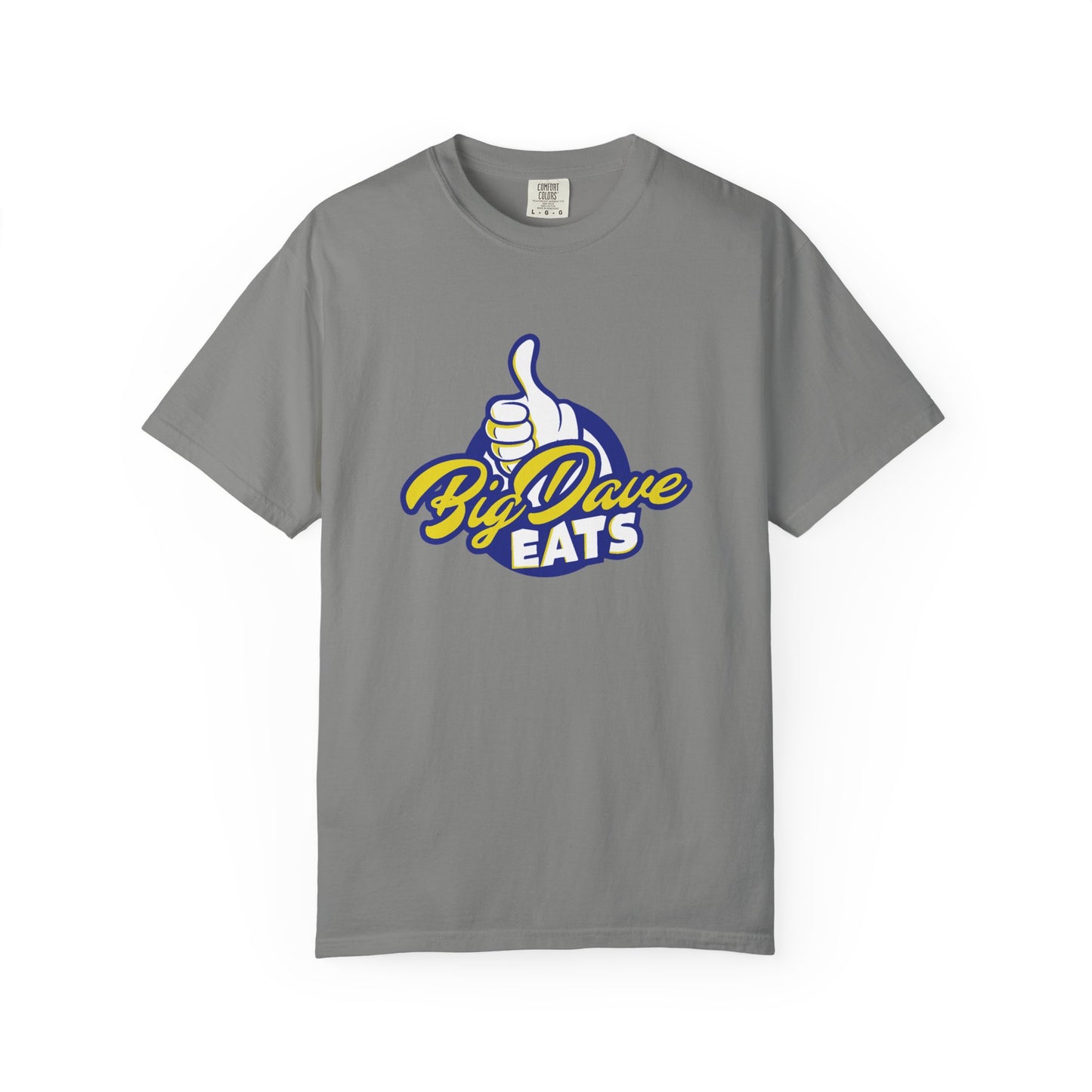 Casual T-Shirt for Food Lovers, By Dave Eats Tee, Unisex Graphic Shirt, Culinary Gift, Summer Outfit