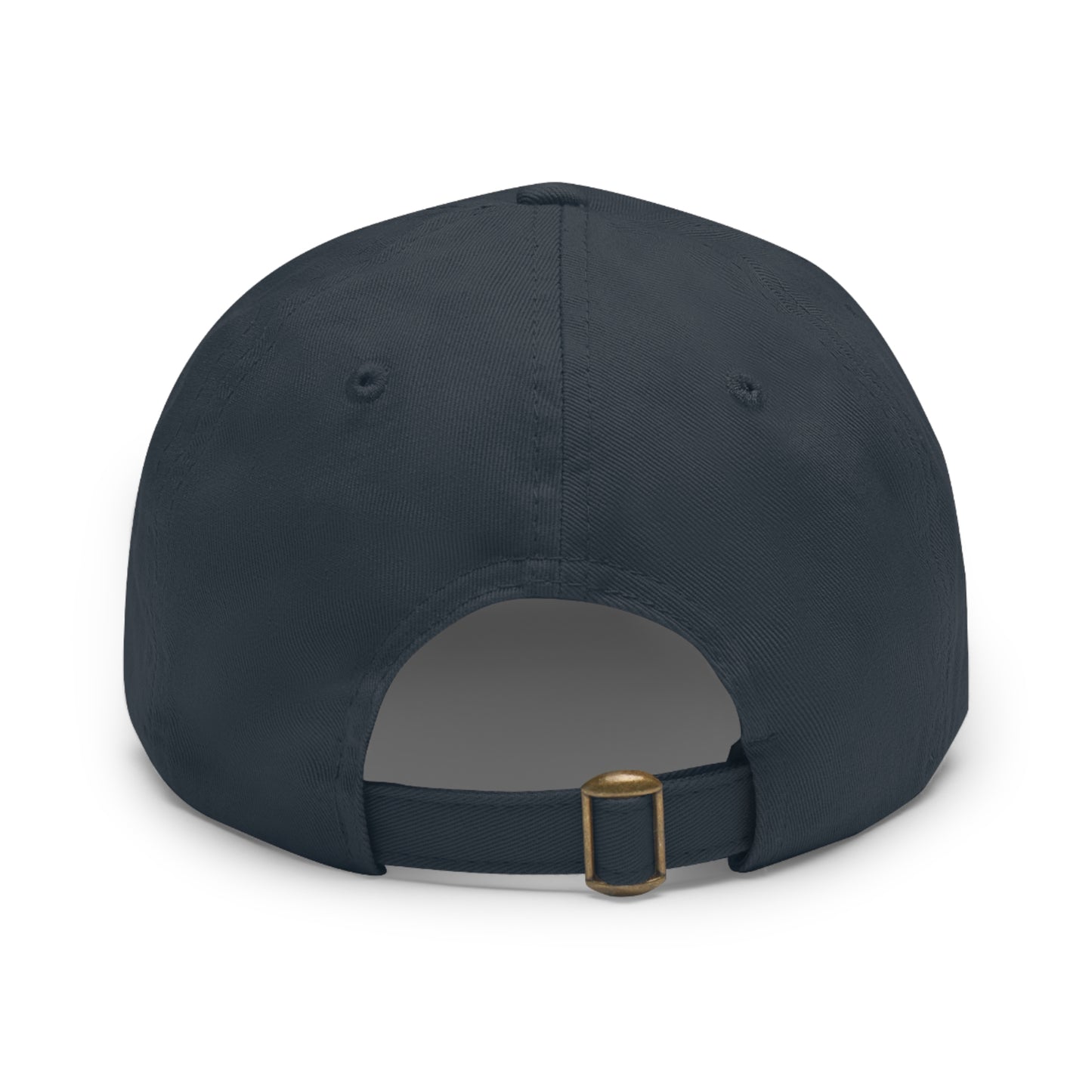 Stylish Leather Patch Dad Hat, Custom Cap for Foodies, Casual Headwear, Perfect Gift for Dads & Grilling Enthusiasts