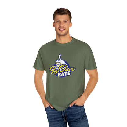 Casual T-Shirt for Food Lovers, By Dave Eats Tee, Unisex Graphic Shirt, Culinary Gift, Summer Outfit