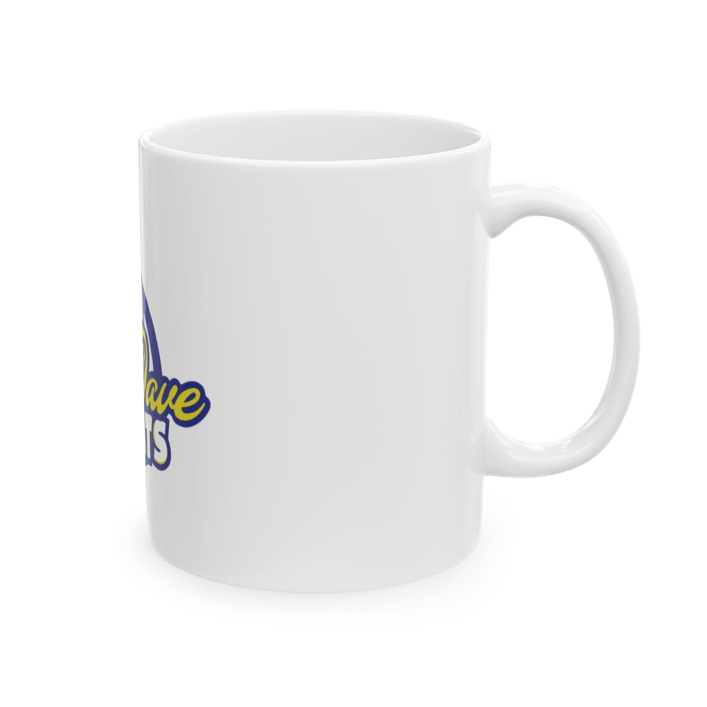 Big Dave Eats Ceramic Mug - Fun Coffee Cup for Food Lovers - 11oz & 15oz