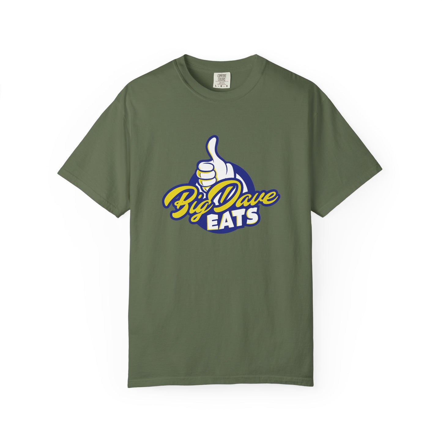 Casual T-Shirt for Food Lovers, By Dave Eats Tee, Unisex Graphic Shirt, Culinary Gift, Summer Outfit