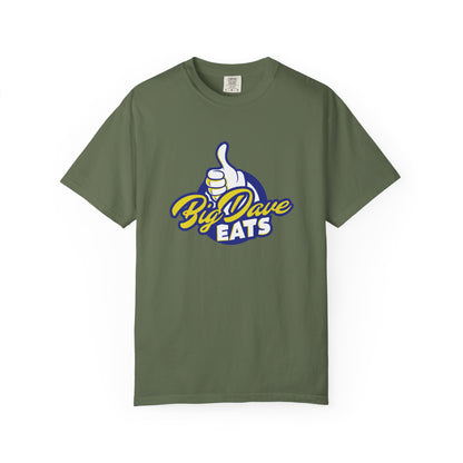 Casual T-Shirt for Food Lovers, By Dave Eats Tee, Unisex Graphic Shirt, Culinary Gift, Summer Outfit