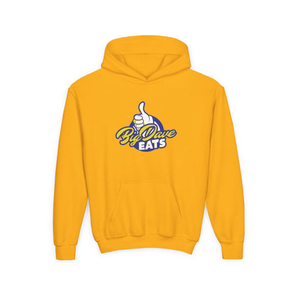 Comfortable Youth Hoodie with Big Dave Eats Design, Casual Wear, Gift Idea for Food Lovers, Cozy Layer for Fall and Winter