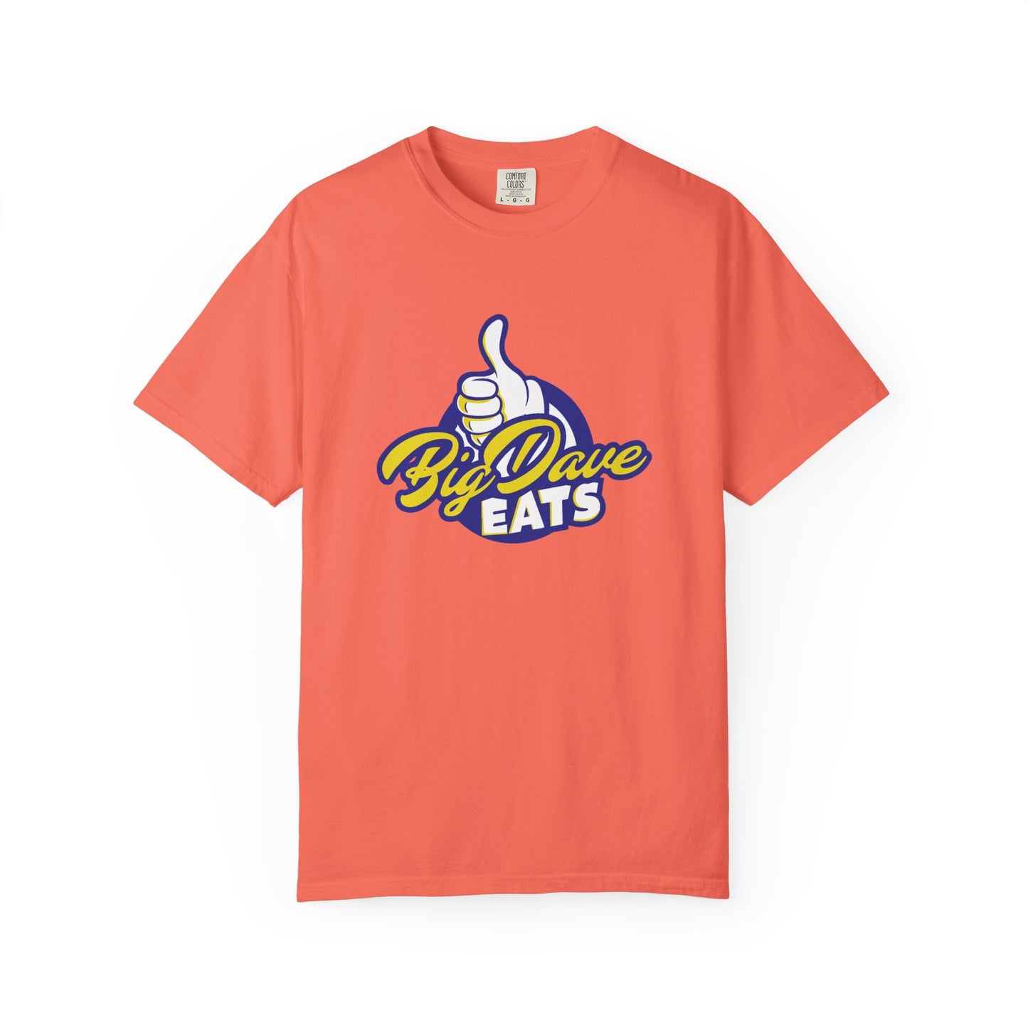 Casual T-Shirt for Food Lovers, By Dave Eats Tee, Unisex Graphic Shirt, Culinary Gift, Summer Outfit