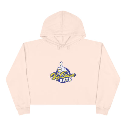 Fun Foodie Crop Hoodie - Big Dave EATS, Casual Wear, Gift for Food Lovers, Spring Fashion, Trendy Outfit