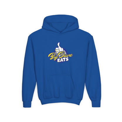 Comfortable Youth Hoodie with Big Dave Eats Design, Casual Wear, Gift Idea for Food Lovers, Cozy Layer for Fall and Winter