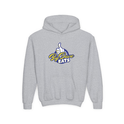 Comfortable Youth Hoodie with Big Dave Eats Design, Casual Wear, Gift Idea for Food Lovers, Cozy Layer for Fall and Winter