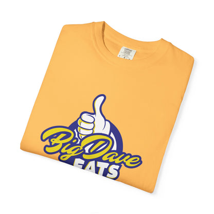 Casual T-Shirt for Food Lovers, By Dave Eats Tee, Unisex Graphic Shirt, Culinary Gift, Summer Outfit