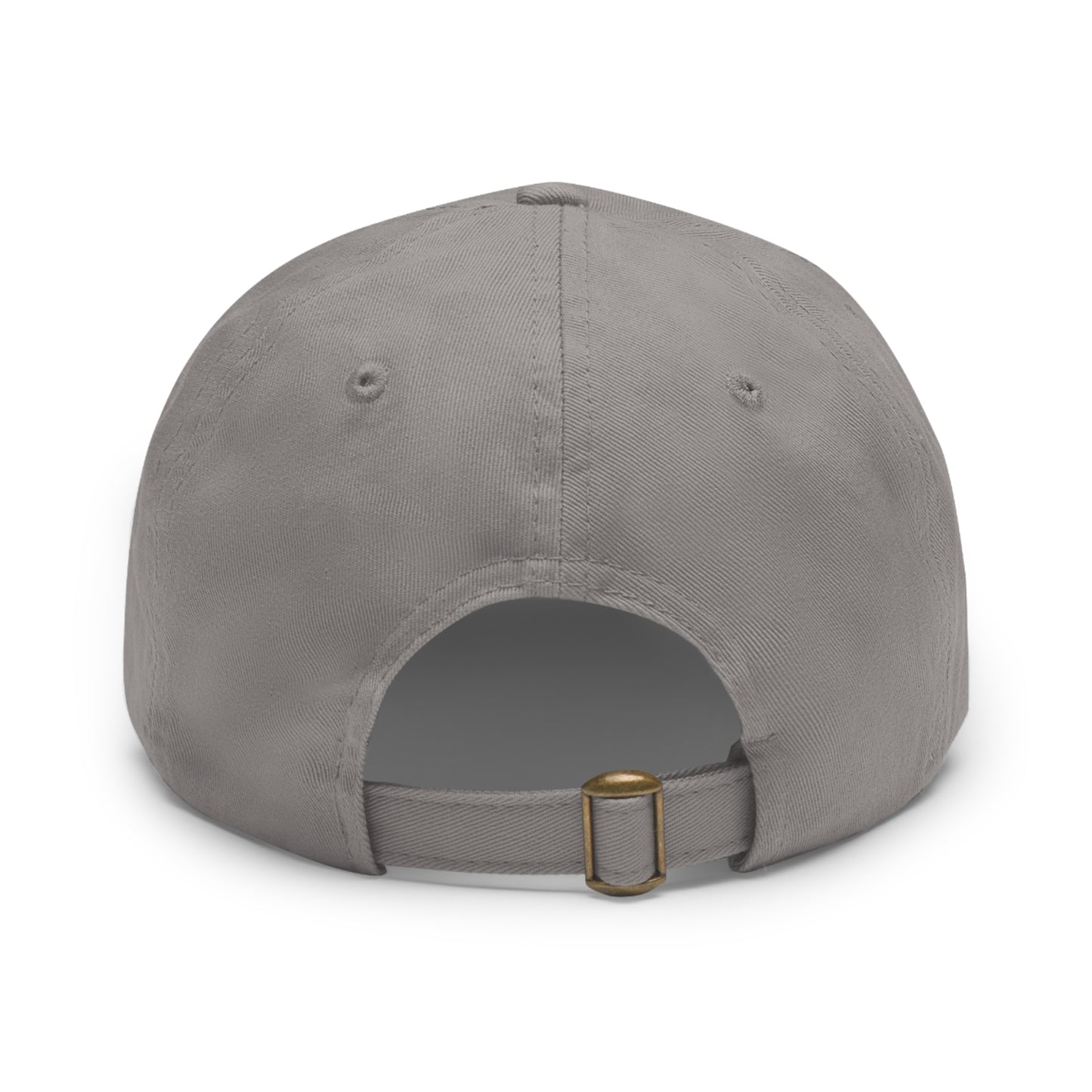 Stylish Leather Patch Dad Hat, Custom Cap for Foodies, Casual Headwear, Perfect Gift for Dads & Grilling Enthusiasts