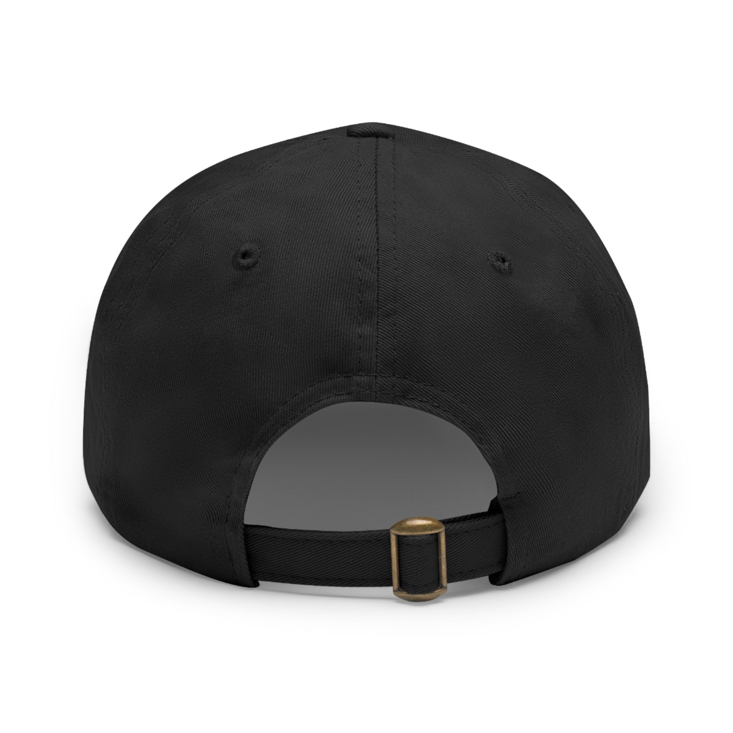 Stylish Leather Patch Dad Hat, Custom Cap for Foodies, Casual Headwear, Perfect Gift for Dads & Grilling Enthusiasts