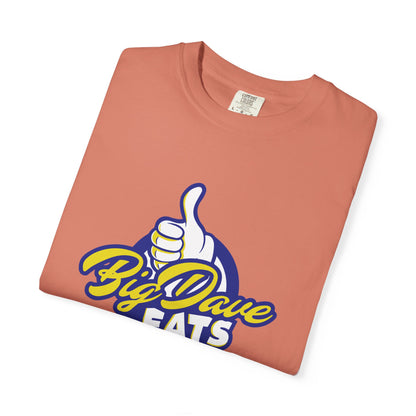 Casual T-Shirt for Food Lovers, By Dave Eats Tee, Unisex Graphic Shirt, Culinary Gift, Summer Outfit