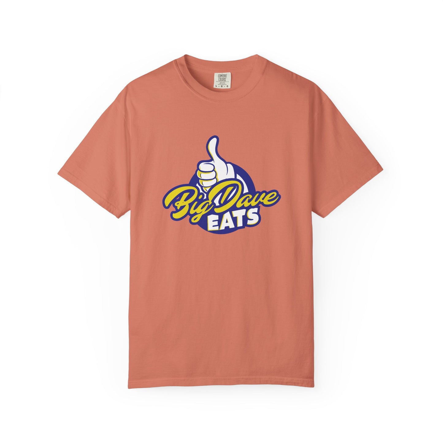 Casual T-Shirt for Food Lovers, By Dave Eats Tee, Unisex Graphic Shirt, Culinary Gift, Summer Outfit