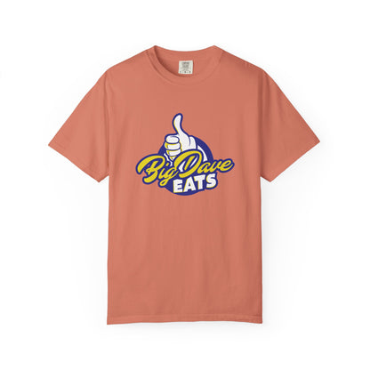 Casual T-Shirt for Food Lovers, By Dave Eats Tee, Unisex Graphic Shirt, Culinary Gift, Summer Outfit