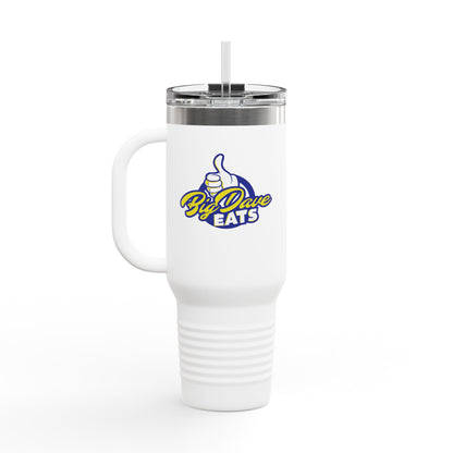 Insulated Travel Mug for On-the-Go, Perfect for Coffee Lovers, Big Dave Eats, Outdoor Adventures, Gifts for Adventurers, 40oz
