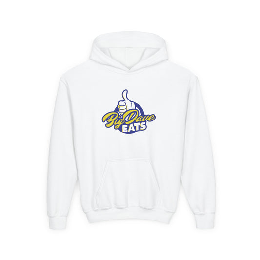 Comfortable Youth Hoodie with Big Dave Eats Design, Casual Wear, Gift Idea for Food Lovers, Cozy Layer for Fall and Winter